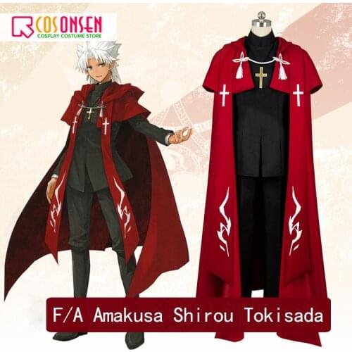 Fate/Apocrypha Shirou Kotomine Cosplay Costumes Full Set COSPLAYONSEN