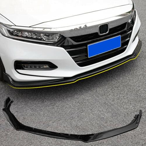 Carbon Fiber Front Bumper Cover Trim Molding Fit for Honda Accord 2018-2019 10th