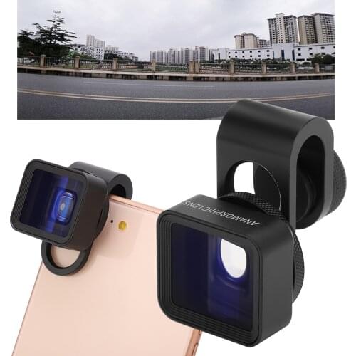 Mobile Phone Lens Mobile Phone Lens for Iphone Samsung Mobile Anamorphic Lens 1.33X Wide Screen Deformation Filmmaking
