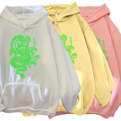 Autumn and Winter New Candy-colored Sweatshirt Couple Print Pattern with A Personality Hoodie Winter Tops for Women 2020