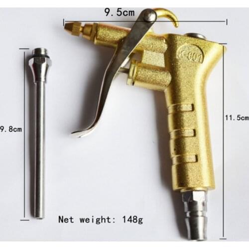 Pneumat car Air Blowing Gun Blow Dust Clean Tools Aluminum Alloy Car Washer Air Duster Air Blow Dust Air Brush Sprayer