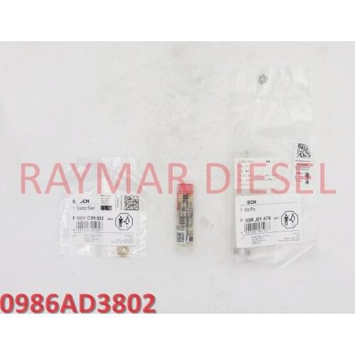 Genuine diesel Common rail injector overhaul kit 0986AD3802 for 0445120067, 04290987, 20798683