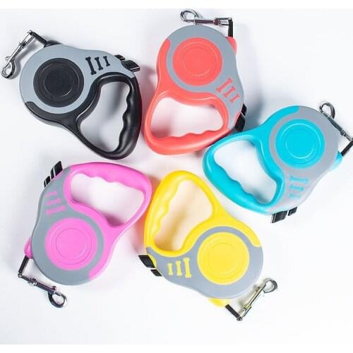 Retractable Dog Leash 3M/5M Automatic Flexible Dog Leash Pet Dogs Cat Traction Rope Leashes Tool For Small Medium Dogs