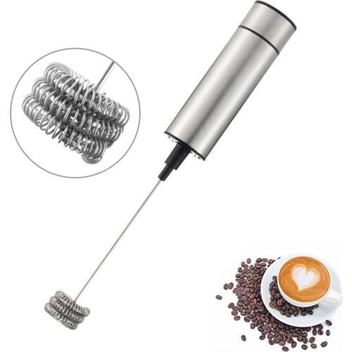 Handheld Electric Stir Stick Blender Milk Frother Foamer Stiring Whisk Head Agitator Mixer Kitchen Coffee Stirrer Maker Tool