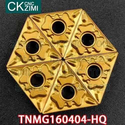 TNMG160404-HQ TNMG 160404 HQ carbide insert External turning inserts tool CNC mechanical Metal lathe wood Cutting tool for steel