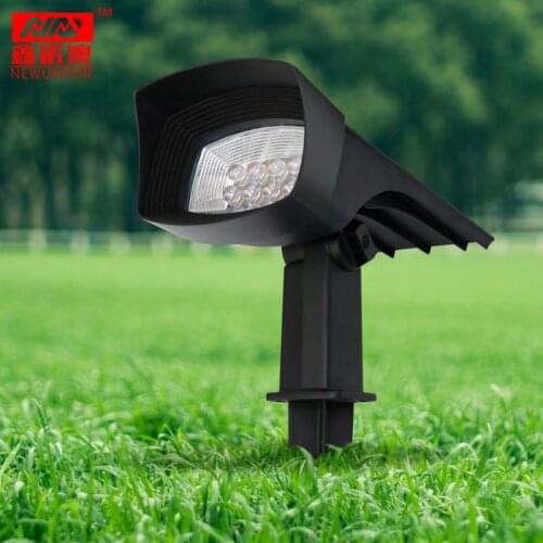 NEWUNOOR 8LED Solar Garden Light Waterproof Auto ON/OFF Outdoor Solar Lights Adjustable Wall Light Solar Landscape Spot lamp