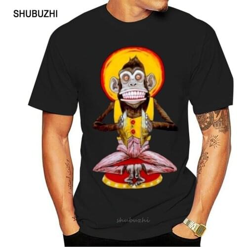 EVIL JOLLY Chimp Vintage Clapping Cymbals Toy Monkey Shines Creepy Scary T-SHIRT