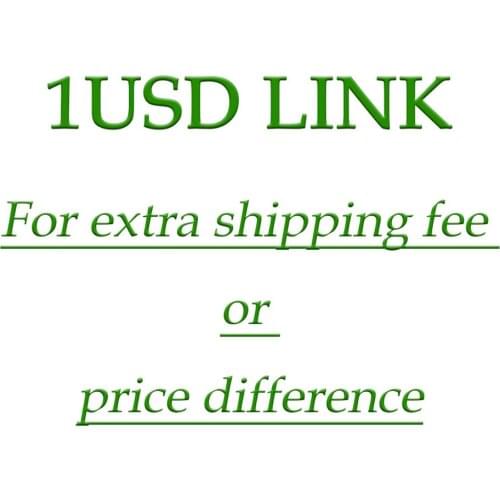 1 USD listing For Price difference or extra shipping fee
