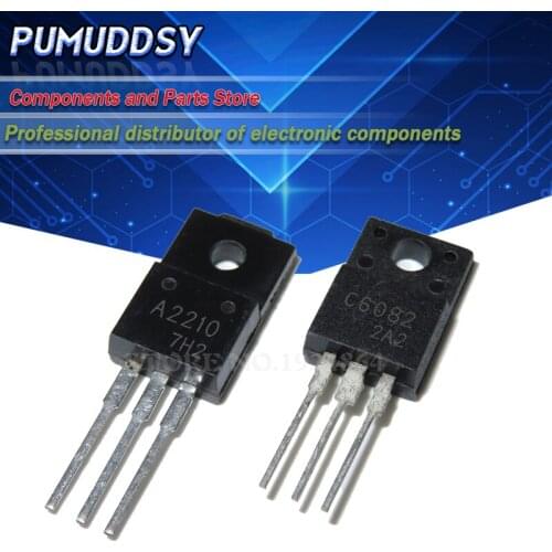 10PCS 5PCS 2SA2210+5PCS 2SC6082 2SC6082 printer the tube IC