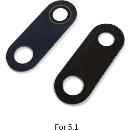 2PCS Camera Lens For Nokia 5.1 Back Rear Camera Glass Cover With Adhesive Sticker Repair Parts