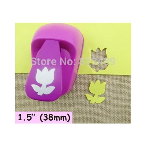 38mm Tulip paper cutter diy craft punch hole punch shapes perfuradores de papel decorative arts and crafts S3024