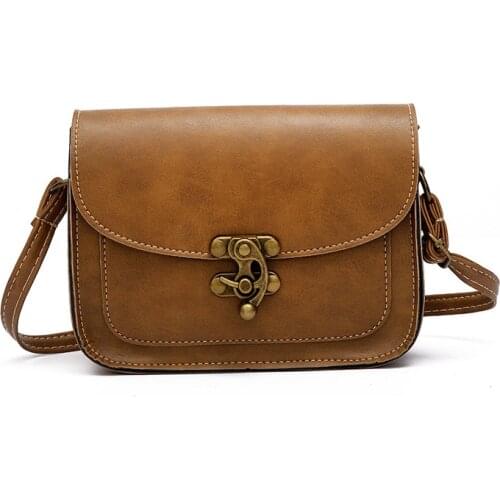 HUBOONE Free Shipping Women Bag Handbag Purse Ladies Fashion Lock Shoulder Bag Small Square Bags for Women 2018 Messenger Bags