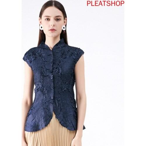 Женские рубашки с вышивкой BLUE FOLD China At AliExpress