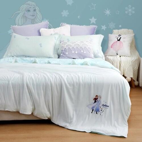 Disney Frozen Elsa Anna Children Adult Summer Blanket Quilt Olaf Princess Single Queen King Cartoon Girl Baby Bedroom Blanket