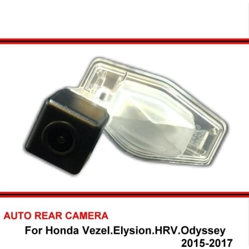 For Honda Vezel Elysion HRV Odyssey 2015 - 2017 Car Rearview Parking Reverse Backup Rear View Camera HD CCD Night Vision