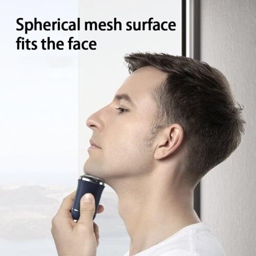 ENCHEN Mini Electric Shaver Rechargeable Trefoil Blade Razor Waterproof Washable Shaving Machine Wet-Dry Dual Use Beard Trimmer
