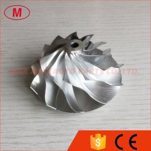 GT15-25 11+0 blades 50.00/68.01mm high performance point milling turbo billet/milling/aluminum 2024 compressor wheel
