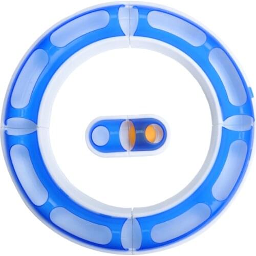 Cat Toys Interactive Cat Round Shape Track Ball toy Suction Cup Track Ball Play Tunnel Pet Toys Pet Accessories