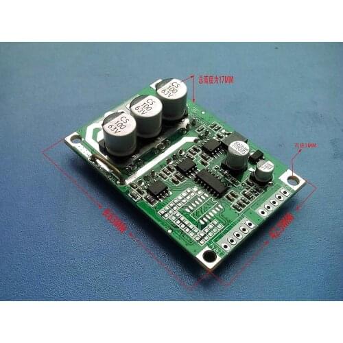 DC 12V 24V 36V 500W Brushless Motor Controller Hall motor Balanced Car Driver Board
