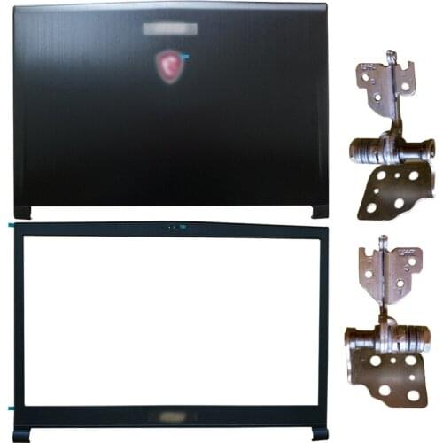 NEW Laptop LCD Back Cover/Front Bezel/Hinges For MSI GS73 GS73VR MS-17B1 MS-17B3 3077B5A213 3077B1A222