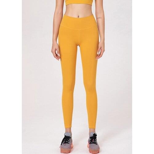 2021 New Sports Fitness Pants Womens Moisture Wicking Beautiful Legs Hip Pants Yoga Pants