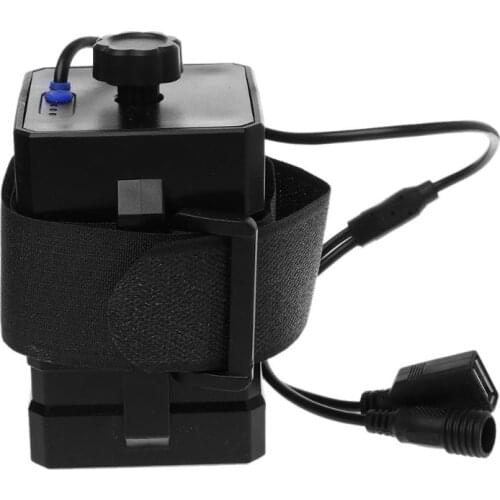 Null 12V Waterproof Battery Case Box with USB Interface Support 3x 18650 26650 Battery DIY Power Bank for Bike LED Light Lamp