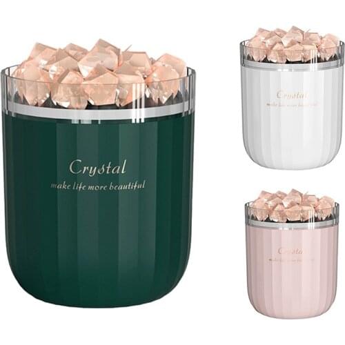 Portable USB Air Humidifier Crystal Salt Stone Aroma Oil Diffuser for Home Decor Car Desktop Air Purifier Sprayer