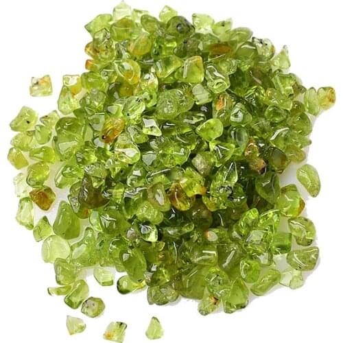Natural peridot crystal turnover stone crystal healing specimens, gem mineral home desktop aquarium decoration
