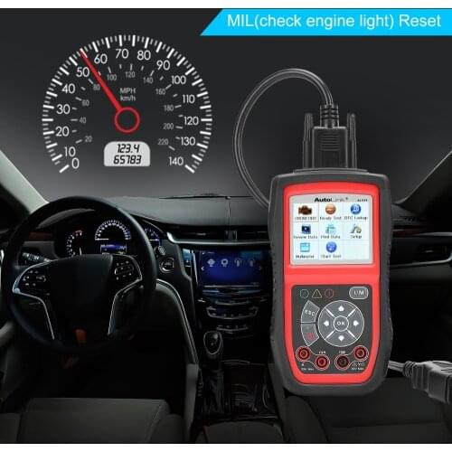 Autel AutoLink AL539 OBD2 Scanner Automotive Tester Code reader Car Diagnostic tool for Electrical battery test PK Al539B