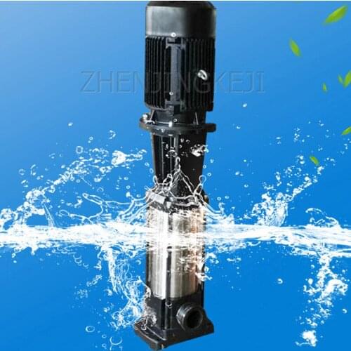 Vertical Centrifugal Pump Stainless Steel Multistage Machine Constant Pressure Water Supply Fire Fighting Supercharge Equipment