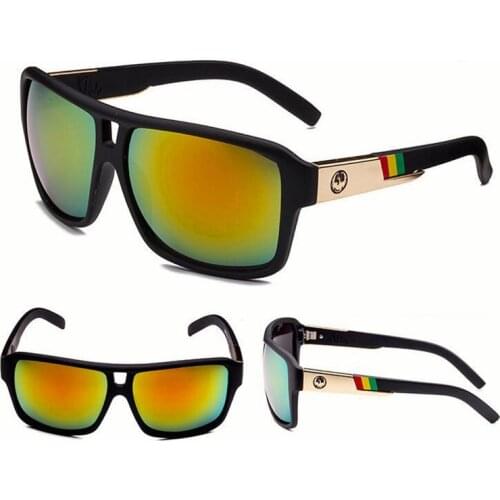 Vintage Sport Sunglasses Men Fashion Driving Square Sunglasses Outdoor Eyeglasses Male Goggles Eyewear Accessory UV400