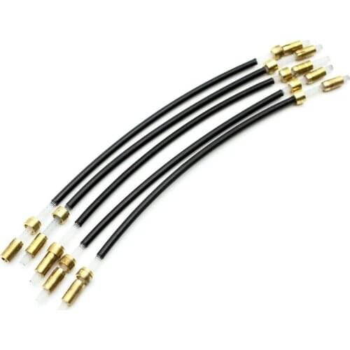 5pcs 4/4 Violin Nylon Tailgut Tailpiece Adjuster Replacement Tailcord Gut Cord