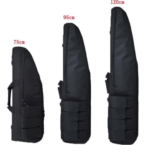 70/95/120cm Tactical Gun Backpack Military Nylon Shotgun Rifle Storage Bag Airsoft Hunting Foam Rubber Sniper Rifle Scope Case