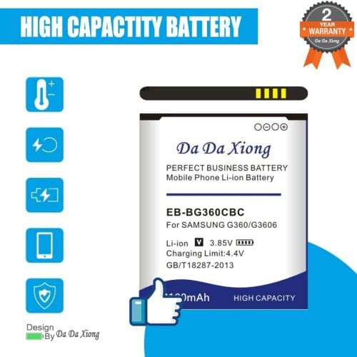 4100mAh EB-BG360BBE EB-BG360CBC Battery for Samsung Galaxy Core Prime G361 G3608 G3606 G3609/Galaxy J2 Win 2 Duos TV G360BT
