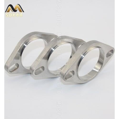 304 Stainless Accessories l 51mm 63mm 76mm Exhaust Muffler Flange Exhaust Pipe Connection Joint