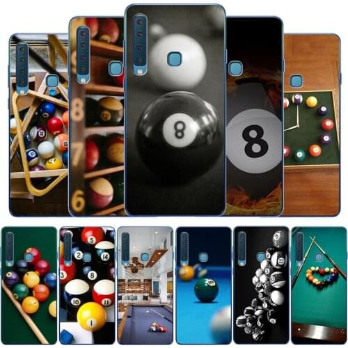 Billiards Balls Pool phone case For Samsung A3 A5 A6 A7 A8 A9 2016 2017 2018 A10 A20 A40 A50 A70 A80 Pro soft Back Cover