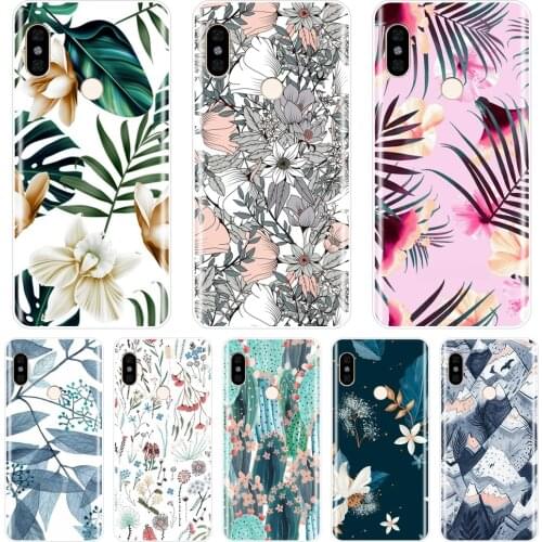 Phone Case For Xiaomi Redmi S2 4A 5A 6A 5 Plus Cactus Silicone Soft Back Cover For Pocophone F1 Redmi Note 4 4X 5 5A 6 Pro Prime