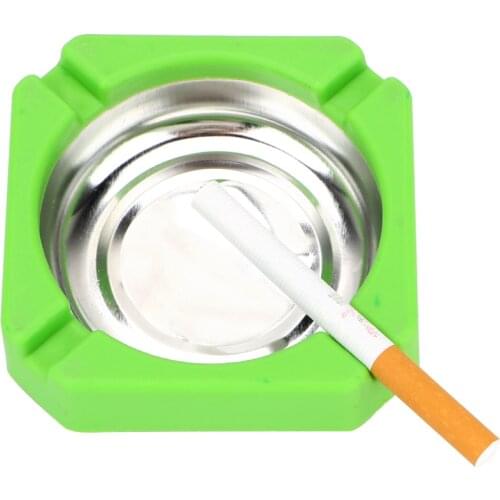 Creative Plastic Square Ashtray Cigarette Tray Ash Storage Cigarette Accessories Cigarette Cigar Accessories