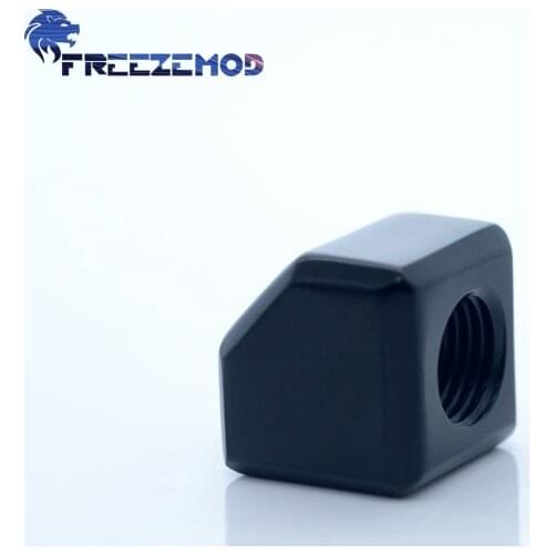 FREEZEMOD computer pc water cooler fitting elbow 90 degree right angle double internal adapter. BSNWT-D90