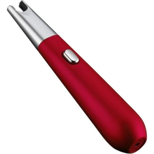 New Creative Charging Candle BBQ Ignition Mini Single Arc USB Electric Plasma Lighter Windproof