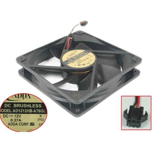 ADDA AD1212HB-A76GL S DC 12V 0.37A 120x120x25mm Server Cooling Fan