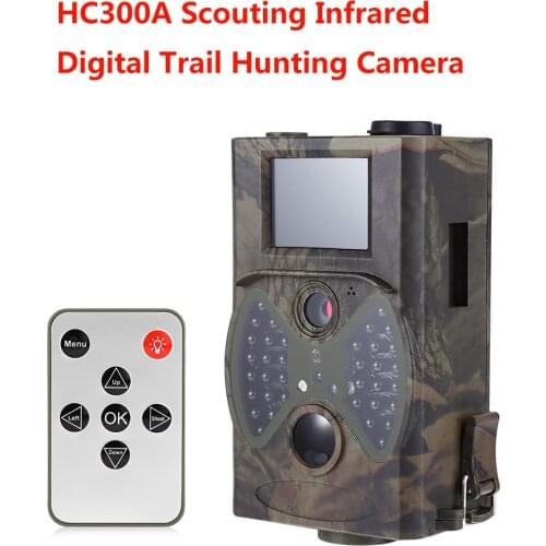 Trail Hunting Camera Scouting 1080P 12MP Infrared Cameras HC300A Night Vision Outdoor Hunter Cam