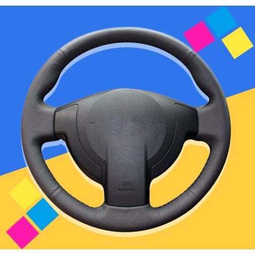 Auto Braid On The Steering Wheel Cover for Nissan Qashqai 2007-2013 Rogue 2008-2013 X-Trail 2008-2013 NV200 Car Braiding Cover