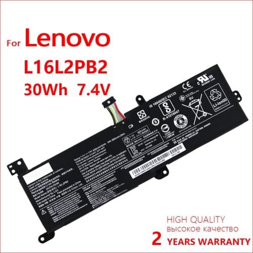 Genuine Batteria L16M2PB1 Laptop battery For Lenovo XiaoXin 5000-15 series L16C2PB2 L16L2PB2 L16S2PB2 L16M2PB3 L16L2PB3 L17L2PF1