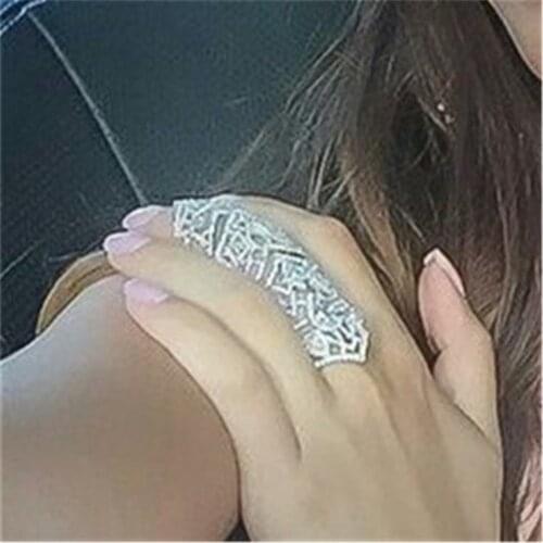 Xa241 Luxury Designer Fashion 925 Sterling Silver shinning European style Jewelry leaves shaped fancy pb