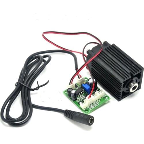 Dot Laser 980nm 200mW High Power Focusable Infrared IR Laser Diode Module with 12V 1A Adapter TTL modulation and Fan Cooling