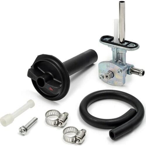 Fuel Valve Petcock & Lever For Yamaha Kodiak YFM400FA YFM450FA 4x4 2000-2006