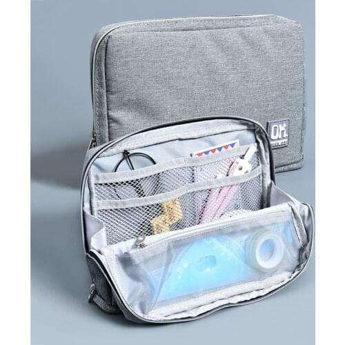 Creative Large Capacity Canvas Pencil Case, School Pen Case Standing Stationery Bag Office Pencils Pouch Stationery