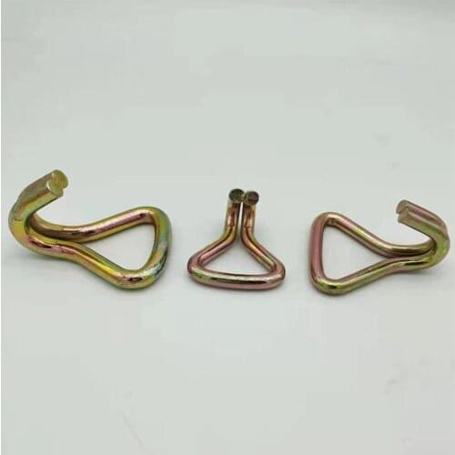 Rope Tighter Hook Truck Hook Double Row Hook Bandage Hook Trailer Rope Hook Flat Belt Rope Hook Bundle Hook Car Supplies