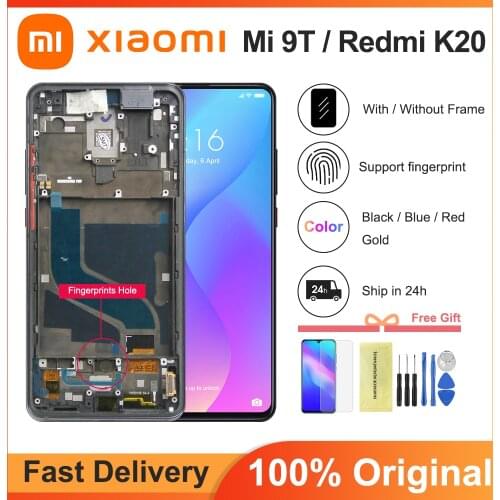 6.39" Original LCD For Xiaomi Redmi K20 PRO Display Touch Screen Digitizer Assembly Replacement For Xiaomi Mi 9T PRO LCD Screen
